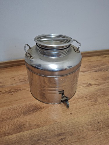 Fusto olio acciaio inox 10 - acciaio, 18-10