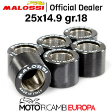 SET DI 8 RULLI PER T MAX ie 2012 (J409E) 530 4T LC 25X14,9 GRAMMI 18 MALOSSI