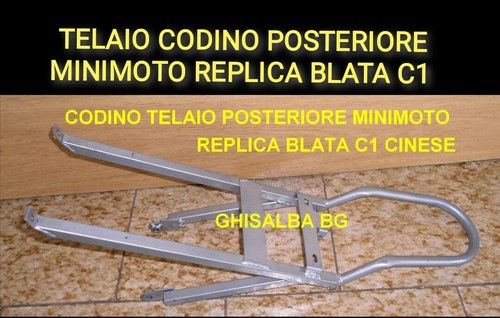 Telaio minimoto replica blata - telaio,