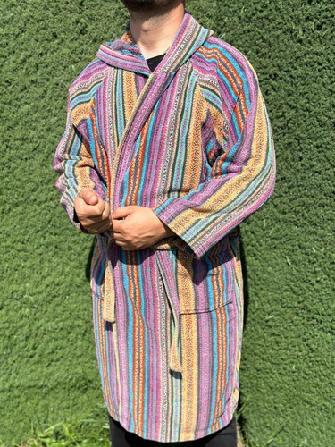 Iconico accappatoio arcobaleno