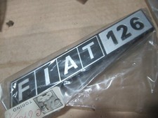 FIAT 126 - Logo scritta