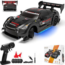 1:24 2.4GHz 4WD RC Drift Car 30Km/h Telecomando ad Alta Velocità Auto con Luce LED