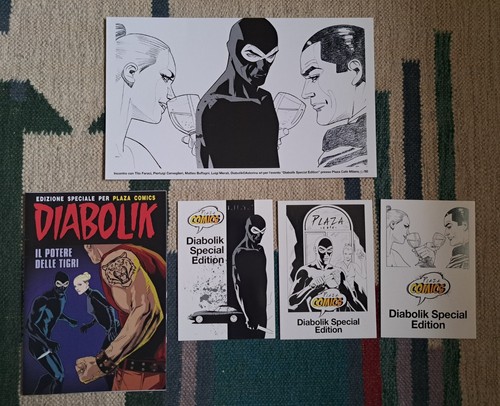 Set plaza comics diabolik - comics,