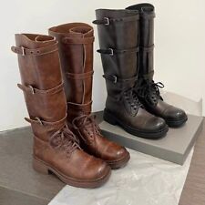 Stivali al ginocchio retrò in