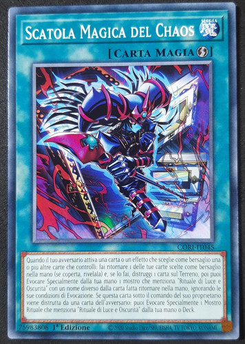Scatola magica del chaos - magica,