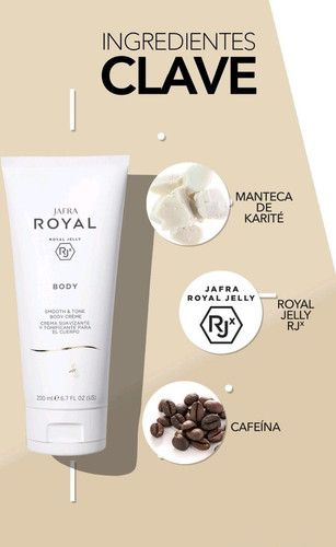 Jafra royal jelly body - royal,