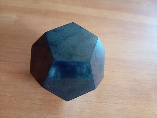 Dodécaèdre shungite 360g - en,