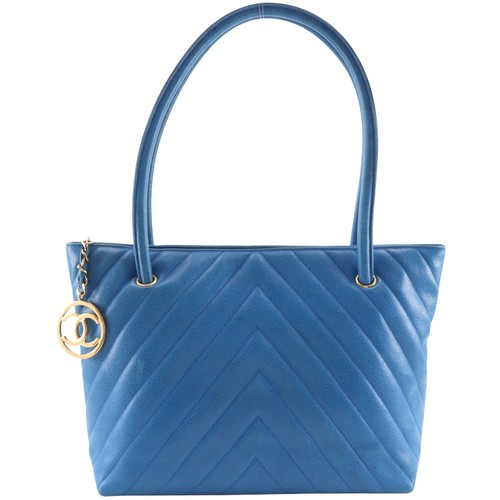 Borsa chanel chevron tote bag - chanel,