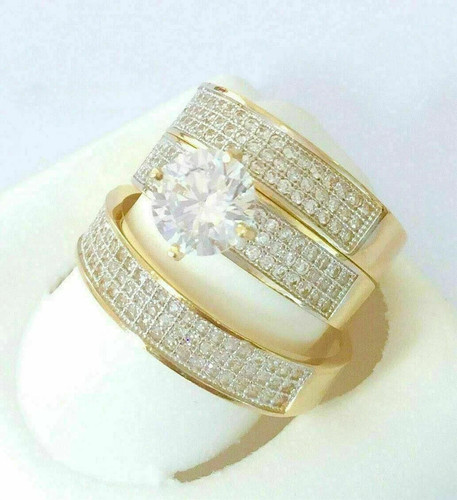 Set anello sposa trio - da,