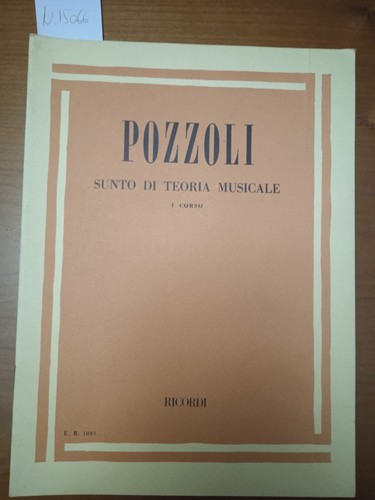 Sunto teoria musicale i - sunto,