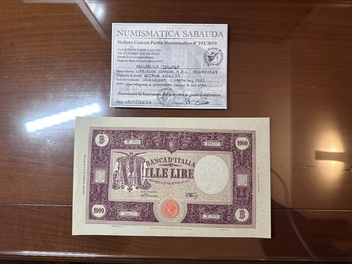 Repubblica italiana lire 1000 - repubblica,