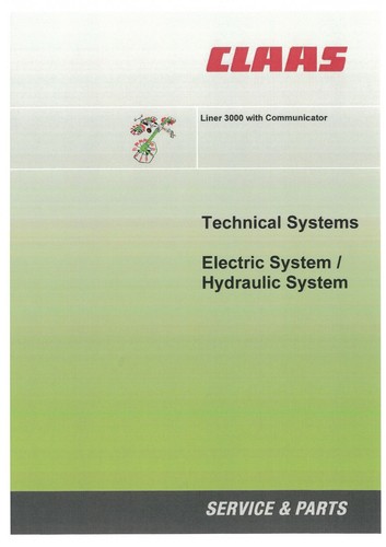 Claas liner 3000 - liner, manuale