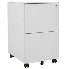 vidaXL Schedario Mobile Grigio