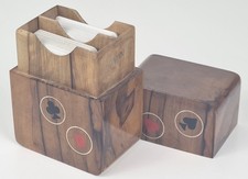 Vecchia Scatola Di Carte Da