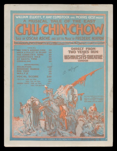 Chu chin chow - chu-chin-chow, time's