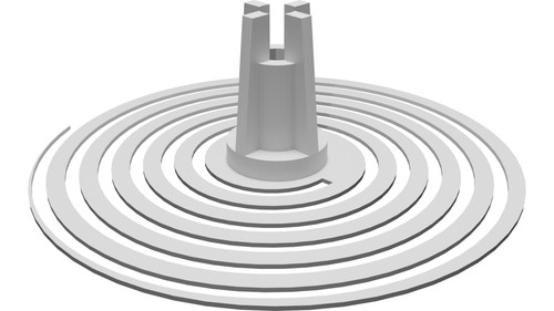 Diffusore spirale per bolle - a,