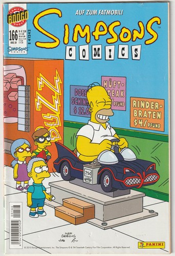 Simpsons comics 166 - simpsons, #166
