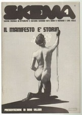 Rivista Skema n. 1 Gennaio 1973 - Il Manifesto e' storia con Allegati. Skema