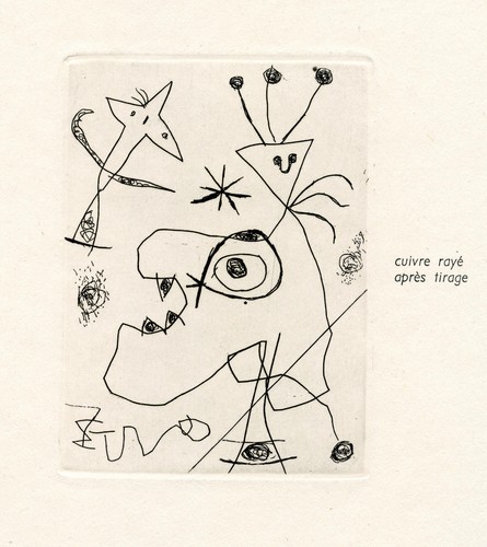 Miro joan gravure eau - miro,