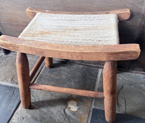 Sgabello vintage country - sgabello,