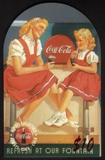 Coca cola 10 carta - $10,