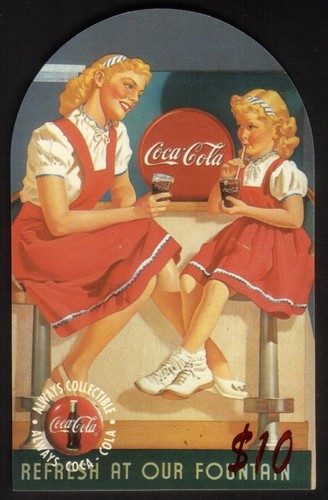Coca cola 10 carta - '95, $10