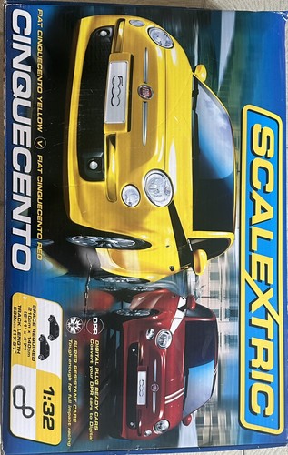Pista scalextric fiat - pista, 500