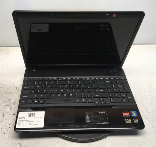 Sony vaio vpcee42fx amd athlon - vaio,