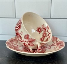 Tazza e piattino da tè caffè