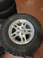 4 Cerchi In Lega Originale Jeep Cherokee J 5gj48Trmaa 16 Pollici + Pneumatici