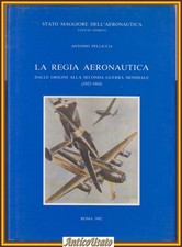 LA REGIA AERONAUTICA DALLE ORIGINI ALLA SECONDA GUERRA MONDIALE Pelliccia Libro