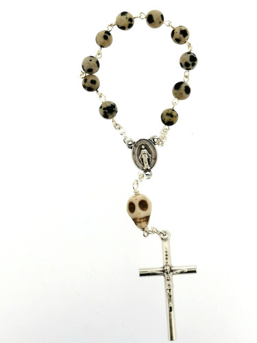 Decade rosary momento - rosary, mori