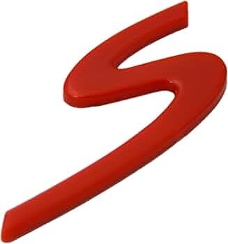 Scritta stemma porsche - 's',