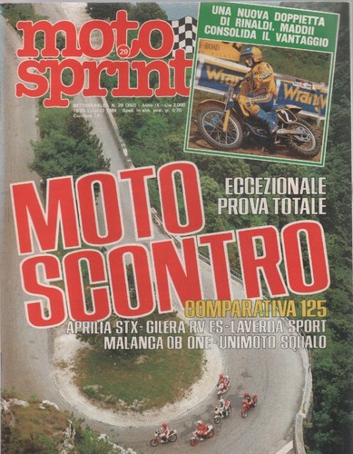 Moto sprint 1984 - sprint., 1984.
