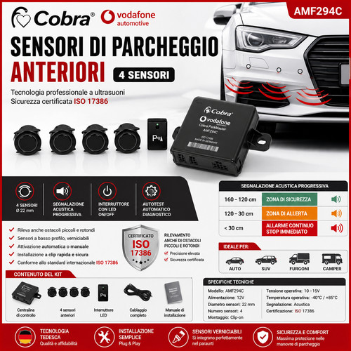 Kit sensori parcheggio - di,
