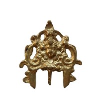 *HH* Antico Fermaglio Fregio Putto Angelo Liberty Vittoriano Fibbia Fibia 