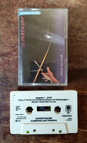 Musicassetta supertramp famous - supertramp,