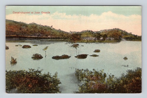 Cartolina canale panama - cartolina, di