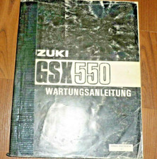  SUZUKI GSX550 1983 MANUALE DI