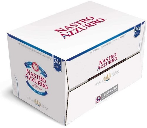Nastro azzurro birra - azzurro,