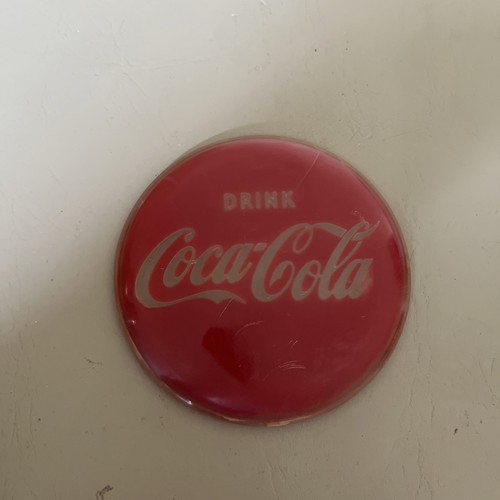Bottone pubblicitario coca - bottone,