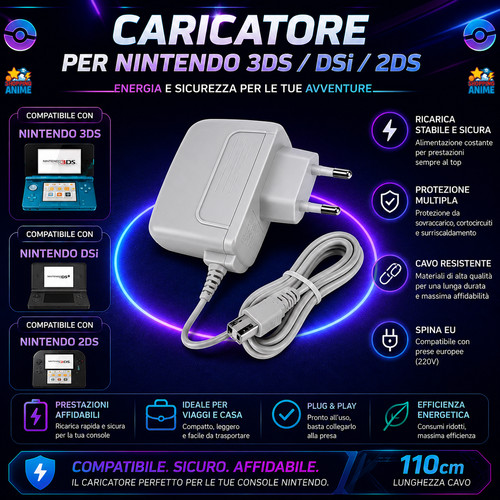 Caricatore nintendo dsi - caricatore,
