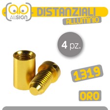 4x DISTANZIALI ORO 1319 targhe