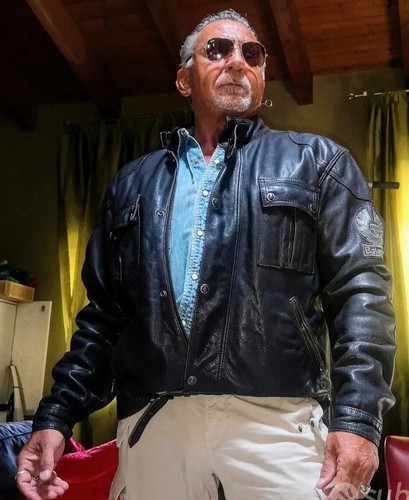 Giubbotto pelle uomo - , moto