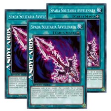 3x SPADA SOLITARIA AVVELENATA (SPEED DUEL) • Comune • SBC1 ITA14 • 1Ed • Yugioh!