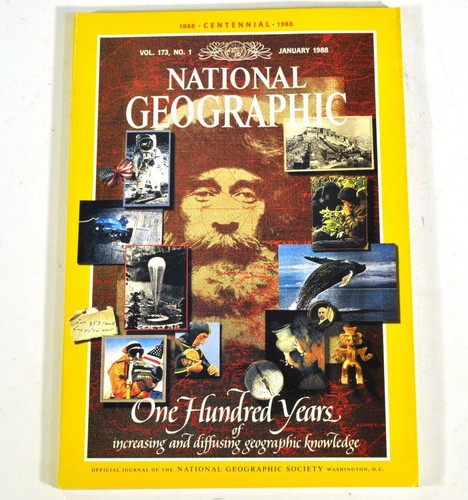National geographic jan - national, 1988