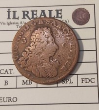 REGNO DI SARDEGNA VITTORIO AMEDEO III   3 CAGLIARESI 1724  PERIZIATA