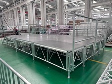 Palco e pedana modulare in