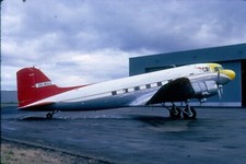 ZK-AUJ AAS DC-3 1973 SLIDE