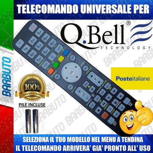 Telecomando universale qbell - telecomando,